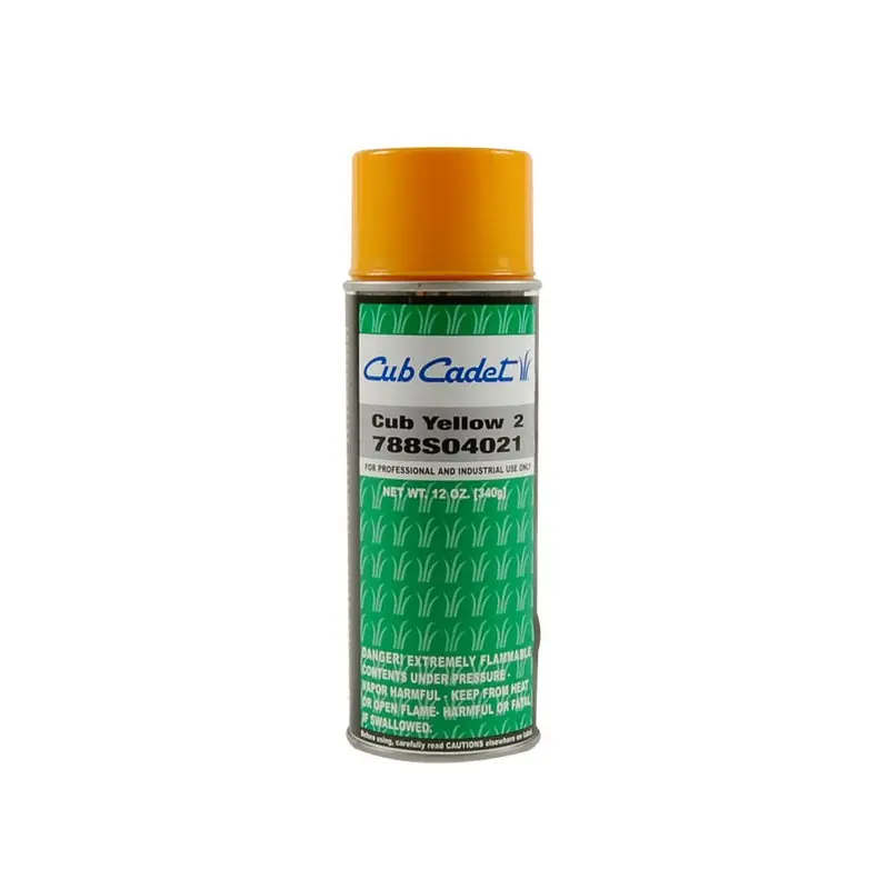BOMBE PEINTURE JAUNE CUB- CADET Z 788-04021 – Prix Bas