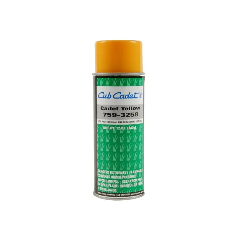 BOMBE DE PEINTURE JAUNE CUB CADET 759-3258 – Affaire À Saisir