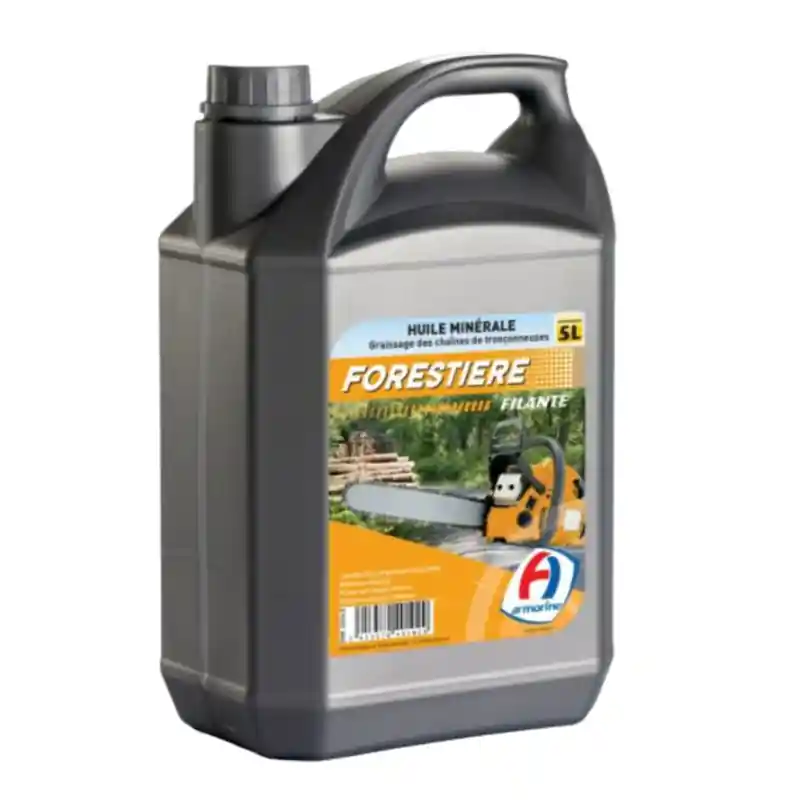BIDON HUILE DE CHAINE DE TRONCONNEUSE BIO 5L ARMORINE – HUILE DE CHAINE VEGETALE BIODEGRADABLE – Meilleur Choix