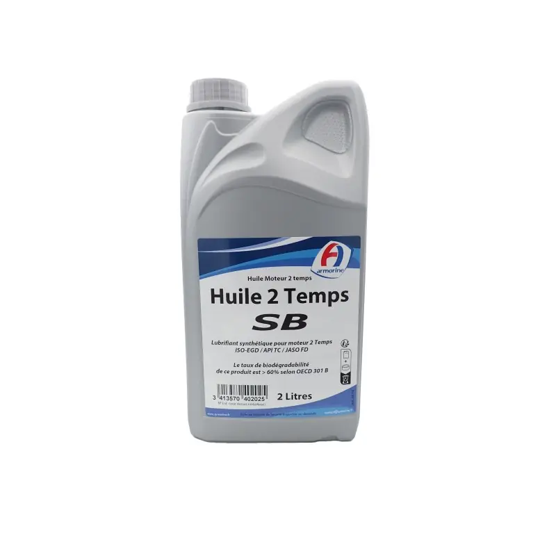 Expédié Aujourd’hui BIDON HUILE SYNTHETIQUE ARMORINE BIODEGRADABLE MOTEUR 2 TEMPS – 2 LITRE –