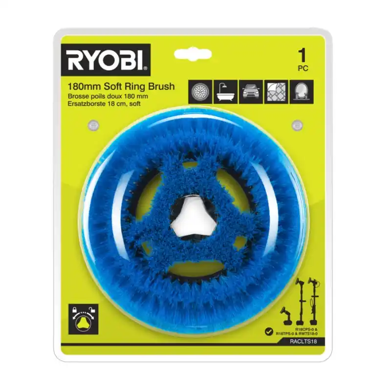 BROSSE SOUPLE ET DOUCE – 180 MM – RYOBI – RACLTS18 – Livraison Express