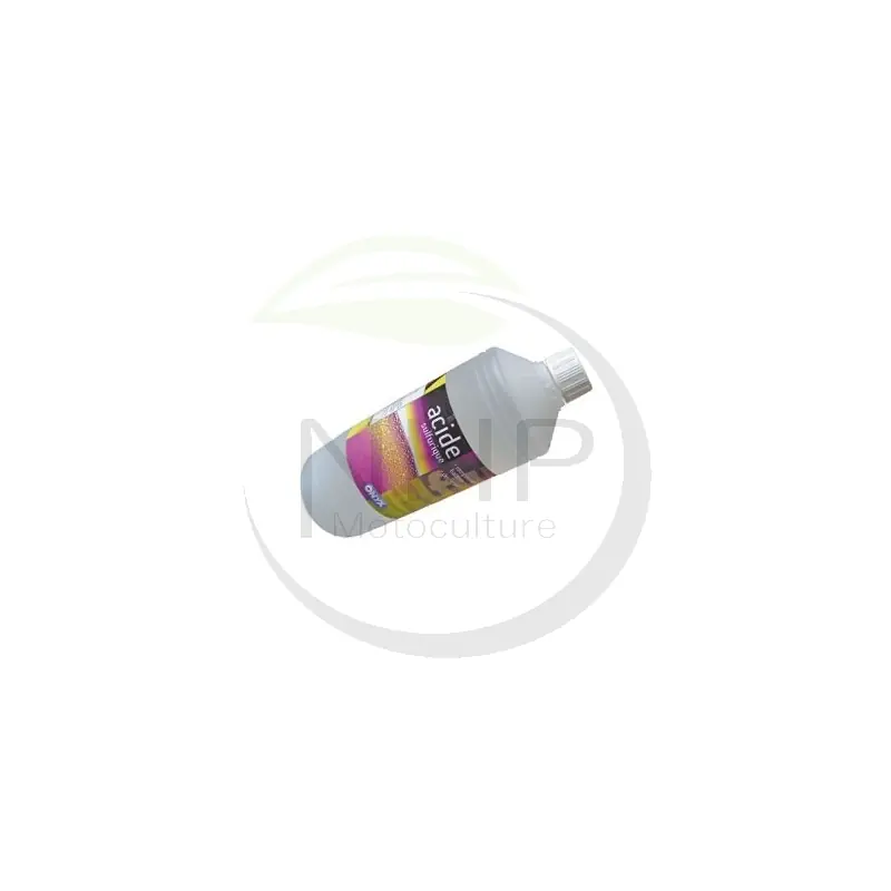 ACIDE SULFURIQUE BATTERIE TRACTEUR TONDEUSE ET AUTOPORTEE – BIDON 1 LITRE – Bon Marché
