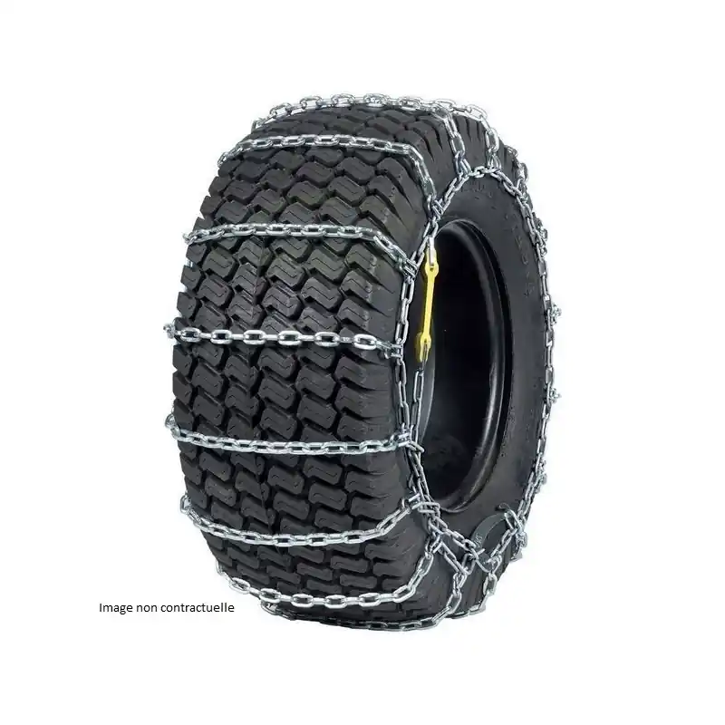 Haute Qualité CHAINES A NEIGE POUR ROUE MOTOCULTEUR 400X8 – 4.00X8 – 400 X 8 – 4.80/4.00-8 – MOTOBINEUSE –