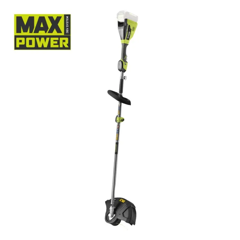 Commander Maintenant COUPE-BORDURES 36V – BRUSHLESS / MOTEUR SANS CHARBON – RYOBI – 1 batt 4.0Ah et 1 charg 1.7A – RY36ELTX33A-140 –