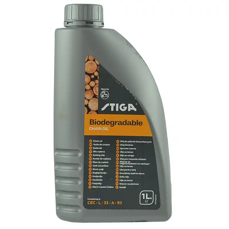 HUILE CHAINE BIODEGRADABLE 1 LT – 1111-9276-01 – GGP – CASTELGARDEN – STIGA – Nouvel Arrivage