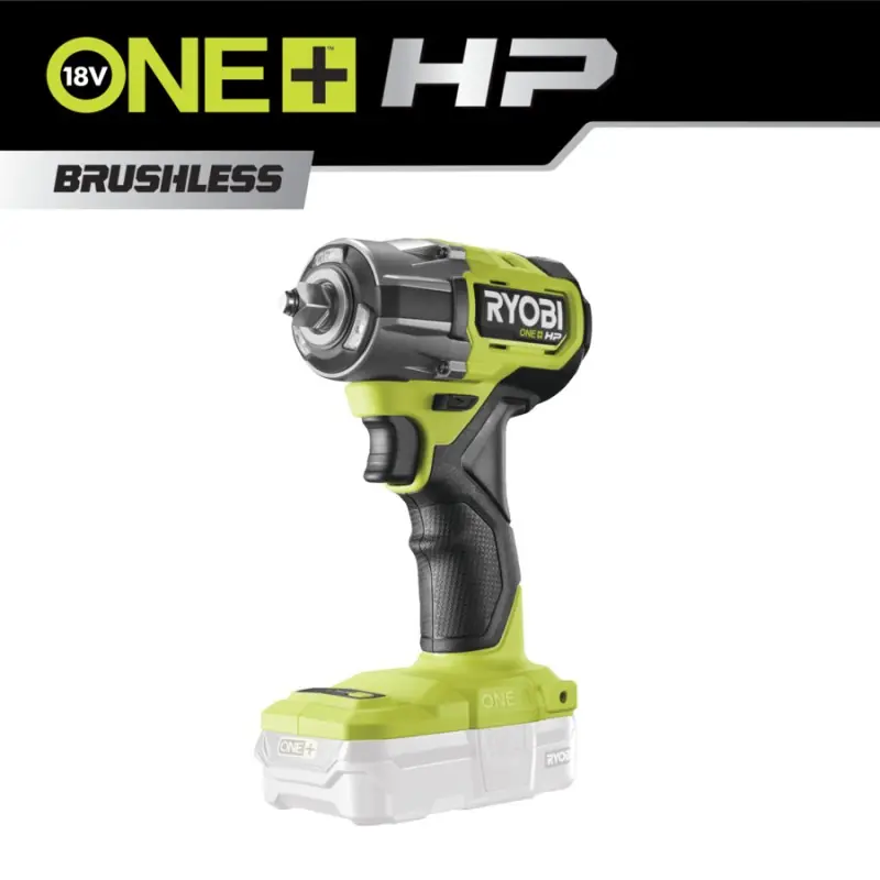 BOULONNEUSE A CHOC 4 MODES BRUSHLESS 18V ONE+ HP COMPACTE – RYOBI – RIW18C-0 – Vente Directe