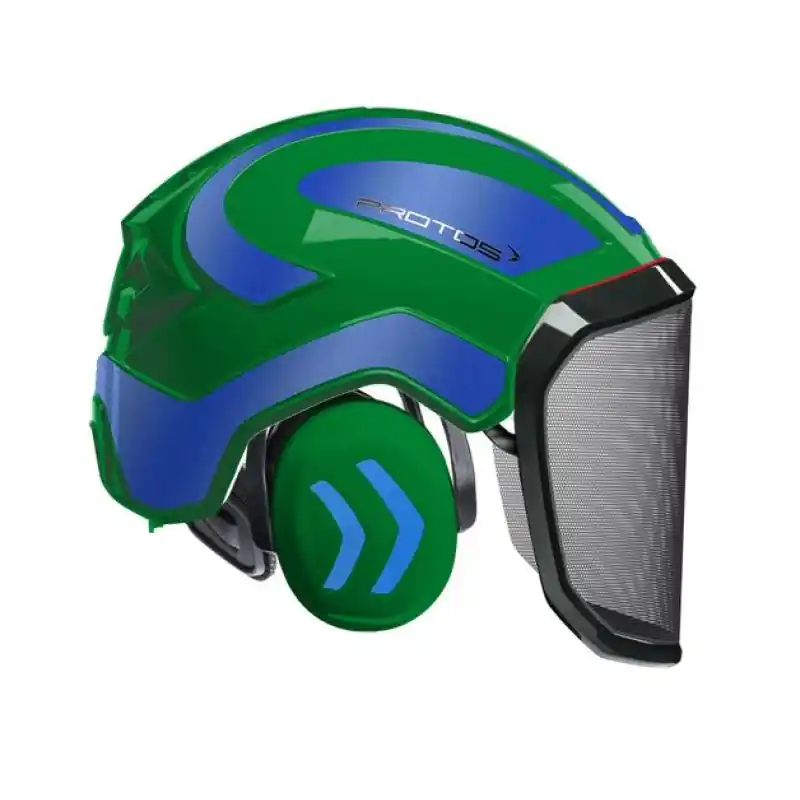 Populaire CASQUE DE PROTECTION INTEGRAL FORESTIER – TRONCONNAGE – ELAGAGE – DEBROUSSAILLAGE – VISIERE F39 – OLIVE ET BLEU METALLISE – Olive et Bleu métallisé