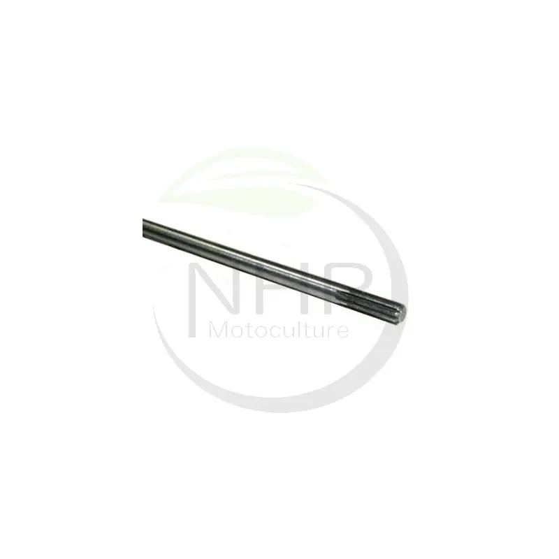 Livraison Gratuite AXE ARBRE DEBROUSSAILLEUSE 158CM – DIAMETRE 8 MM – 9 CANNELURES – 1580MM –