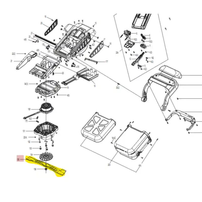 LAME POUR KAC700 KRESS 59004533 – KC711.9 – Commande En Gros
