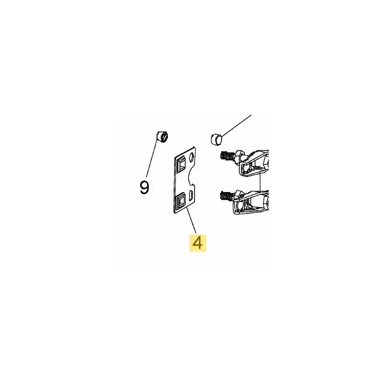 GUIDE MOTEUR MTD 751-11965A – 100004474 – 751-11965 – Prix Bas