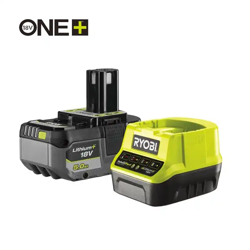 PACK BATTERIE LITHIUM+ 18V – 5.0AH – ET CHARGEUR 2A – RYOBI – RC18120-150XG – Commander Vite