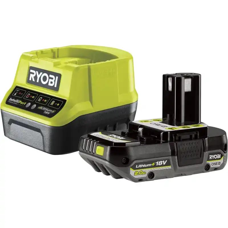 PACK BATTERIE LITHIUM+ 18V – 2.5AH – ET CHARGEUR 2A – RYOBI – RC18120-125 – Expédié Aujourd’hui