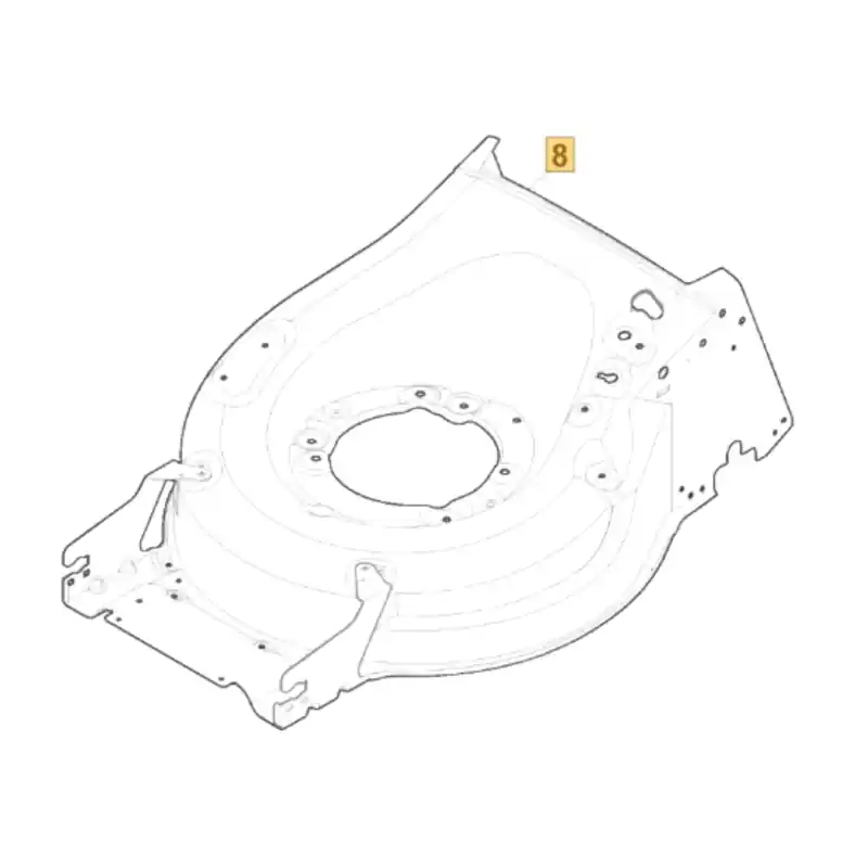 Populaire CHASSIS CARTER TONDEUSE STIGA – CASTELGARDEN – GGP 381004839/0 – 3810048390 –