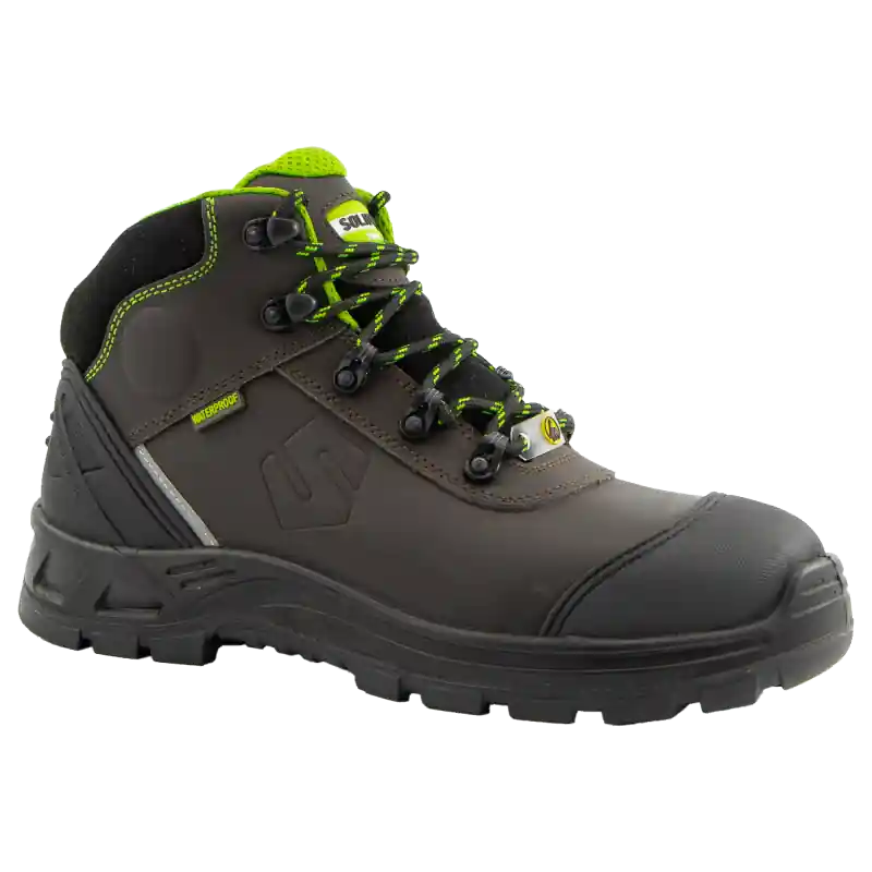 PAIRE DE CHAUSSURES DE SECURITE ESD – MALLO – TAILLE HAUTE – 36 Dernière Chance