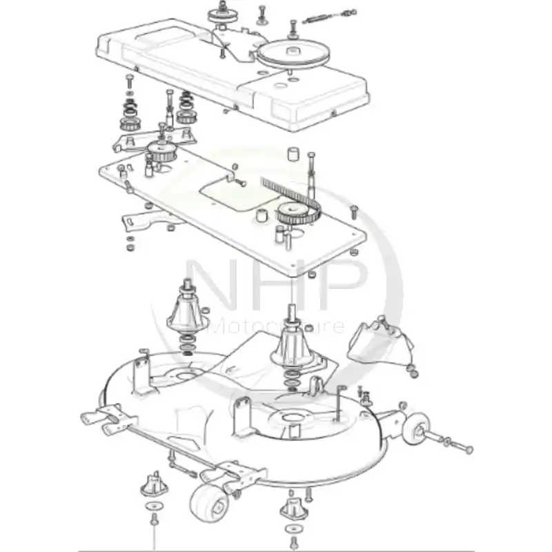 CARTER DE COUPE AUTOPORTEE TC102 – GGP – CASTELGARDEN – STIGA – ALPINA – MOUNTFIELD – 382565102/0 – 3825651020 – 382565102/1 – Prix Bas