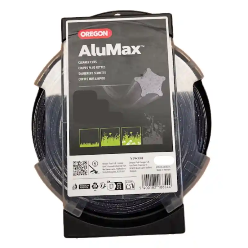 Achetez Aujourd’hui FIL NYLON ETOILE OREGON ALUMAX POUR DEBROUSSAILLEUSE – DIAMETRE 1.3MM – LONGUEUR 15M – 533744 –