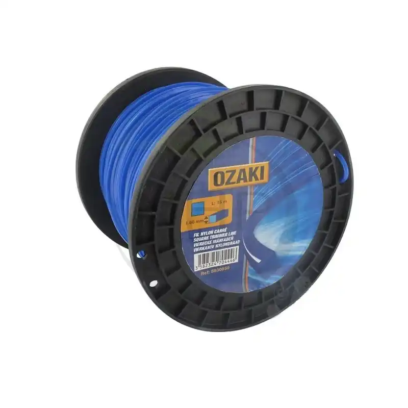 FIL NYLON DEBROUSSAILLEUSE CARRE DIAMETRE 2MM – 130 METRES – Dernier Modèle