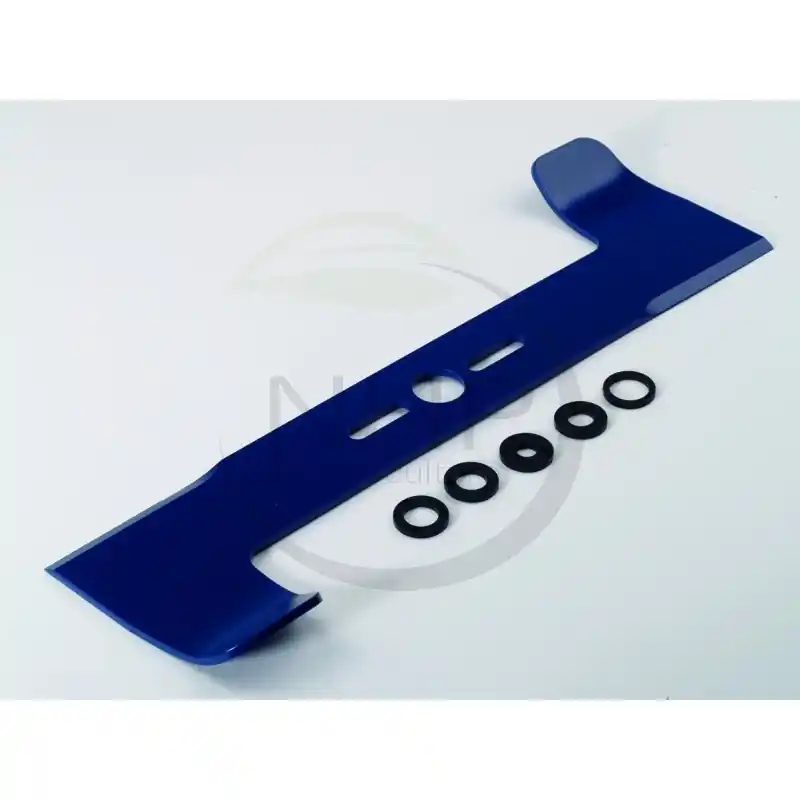 Promotion Saisonnière LAME UNIVERSELLE DROITE AVEC AILETTES 480 MM – ALESAGE 25.4MM – AVEC BAGUES –