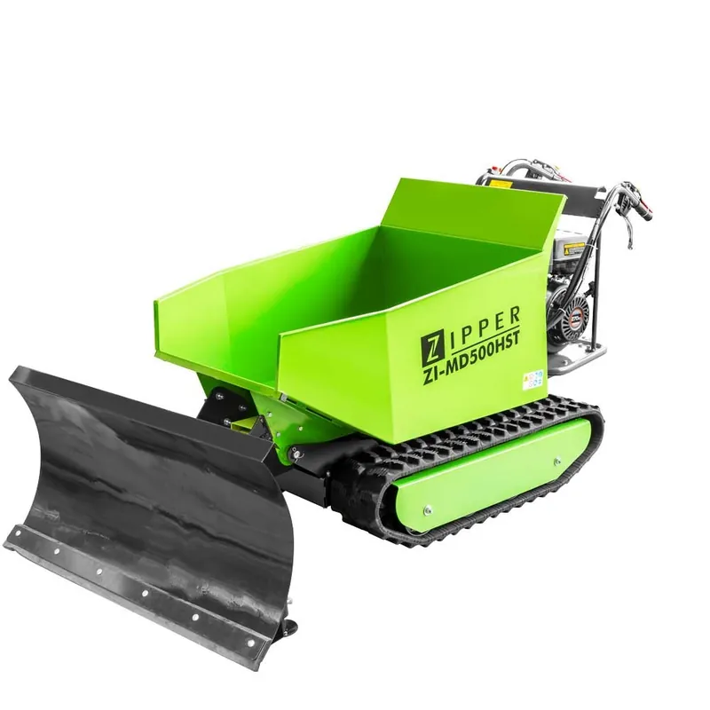 Nouvel Arrivage Mini dumper thermique à chenilles – 6800W – 302 cm3 – ZI-MD500HST