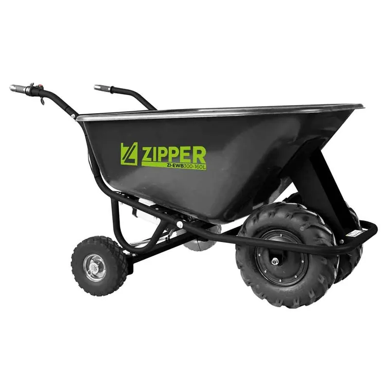 Brouette électrique 2x280W – 40V – 300 kg – ZI-EWB300-160L Usine Directe
