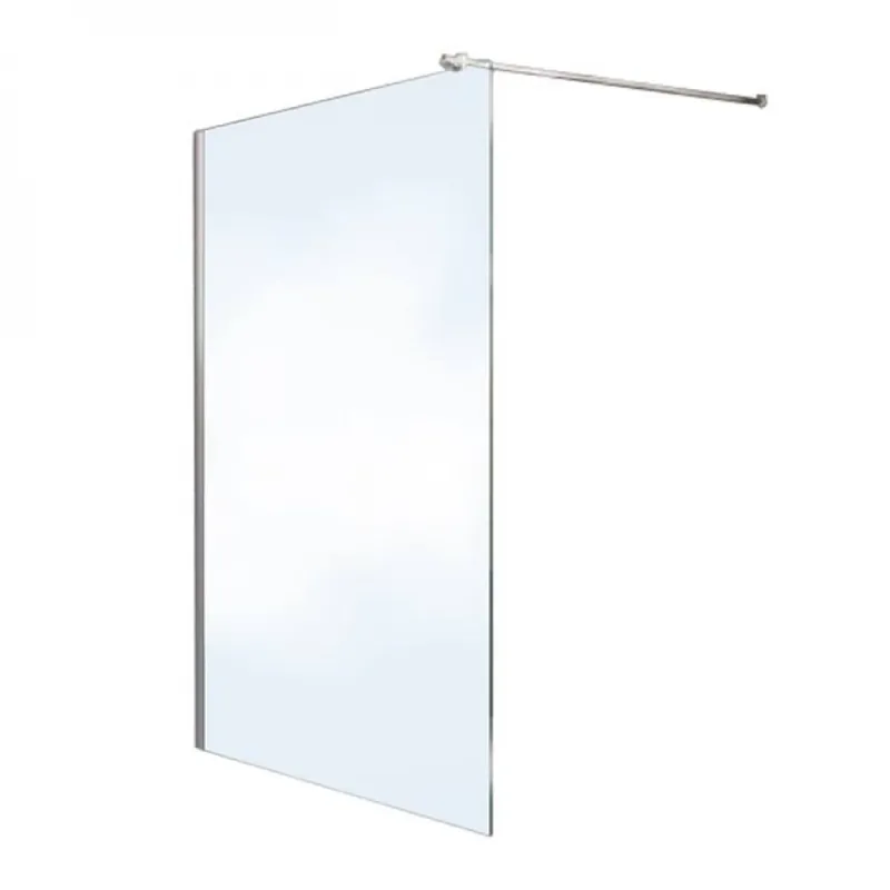 Certifié Paroi de douche à l'italienne Open 2 – verre transparent – 100 cm