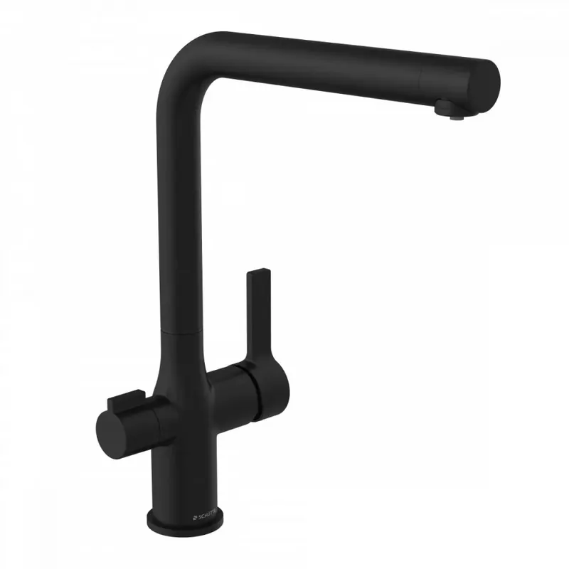Vente Directe Mitigeur cuisine avec système de filtration – noir mat – AQUASTAR PRO