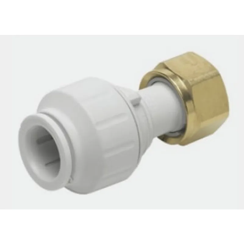 Union écrou laiton - fond plat - instantané - femelle 20X27/22 mm - Speedfit Authentique