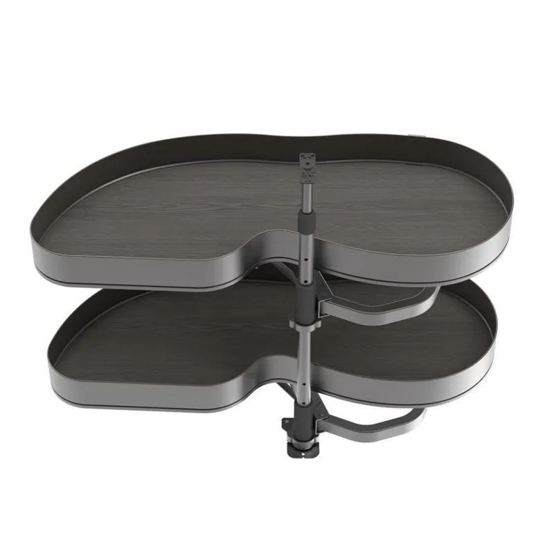 Plateaux réglables pour meuble d'angle Lake Harmony – anthracite Super Prix