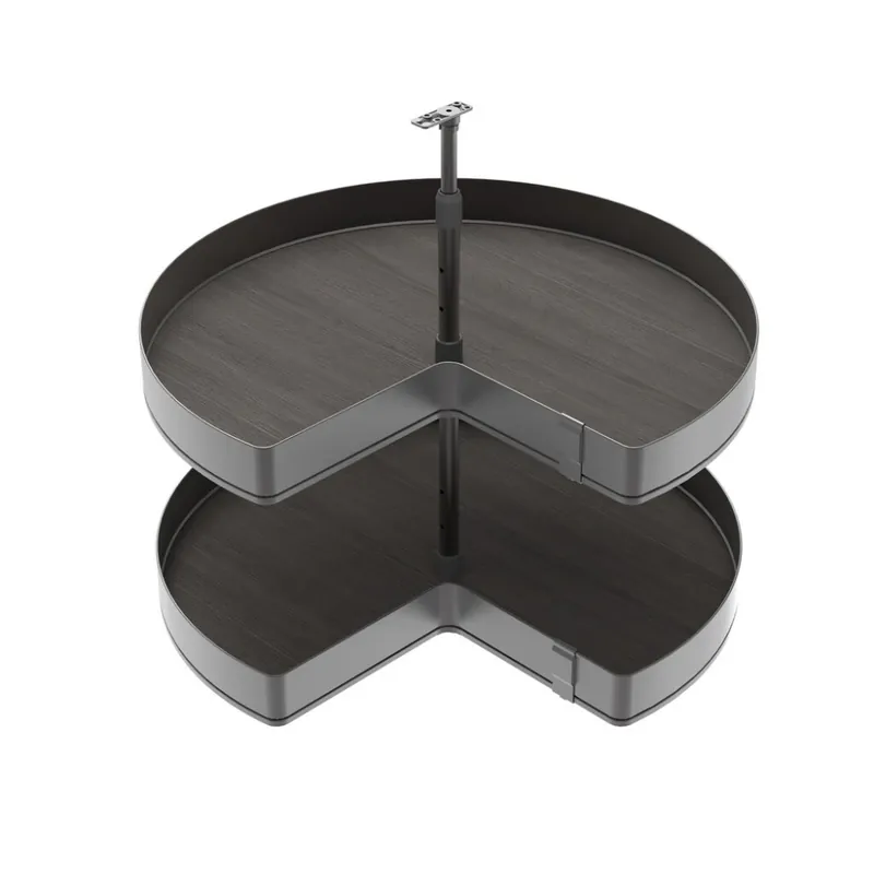 Prix Réduit Jeu de plateaux tournants 3/4 anthracite Harmony – module 800 mm