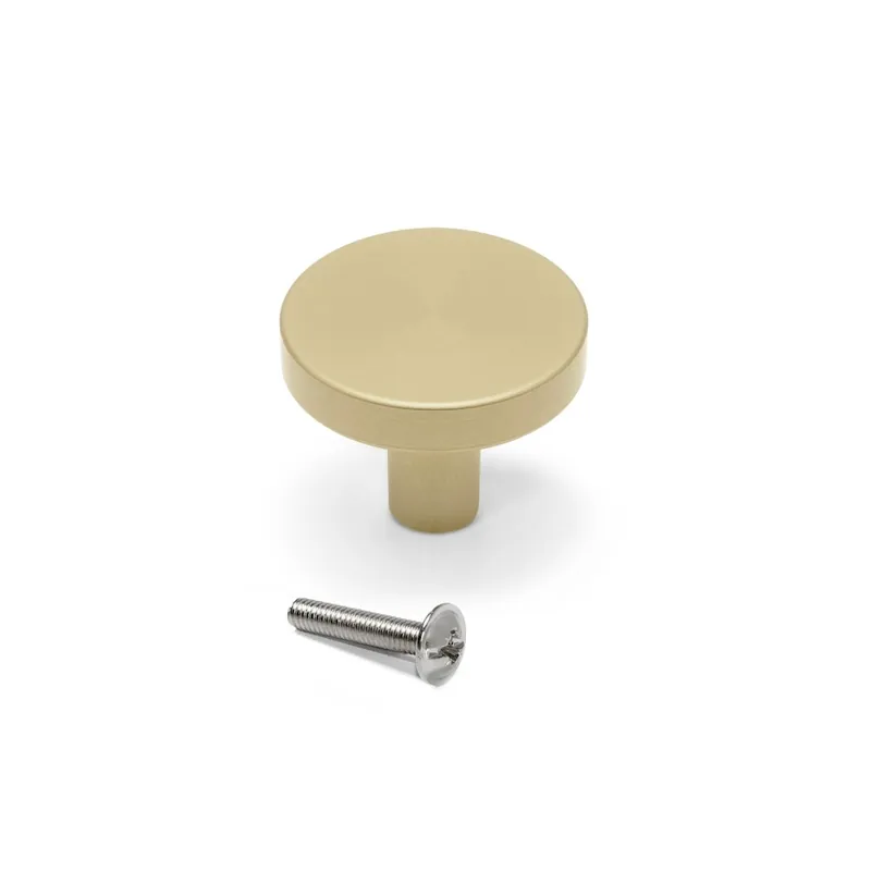 Produit De Marque Boutons de meuble ronds en aluminium Uppsala – diamètre 30 mm – par 10