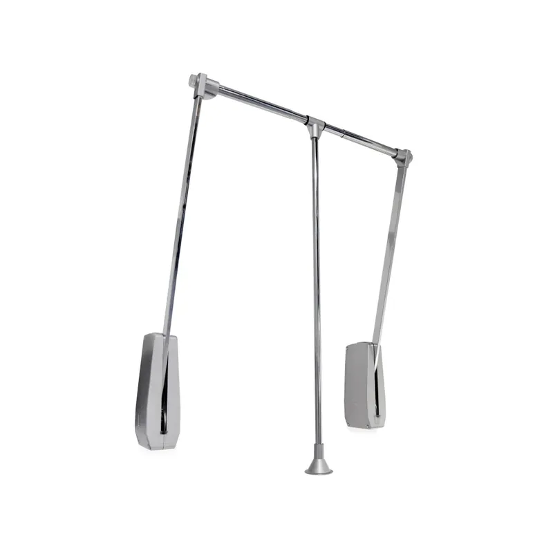 Prix Promo Penderie escamotable Hang mural – charge 12kg – chromé