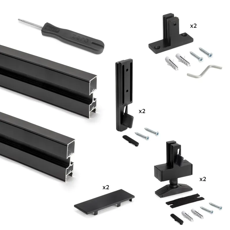 Bon Plan Kit de structure modulaire Zéro – 2 profils – montage au sol et au mur