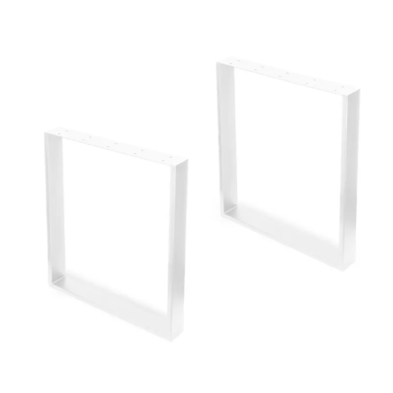 Meilleur Prix Pied rectangulaire pour table – hauteur 720 mm – jeu de 2 – Square