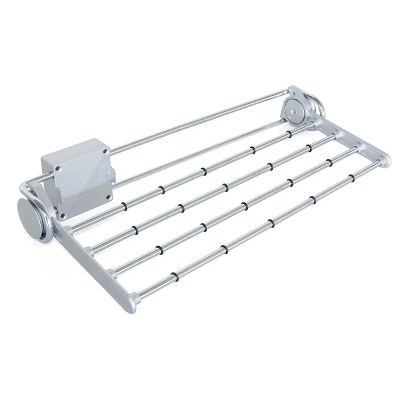 Bon Marché Porte-pantalons extractible et latérale – aluminium – Self