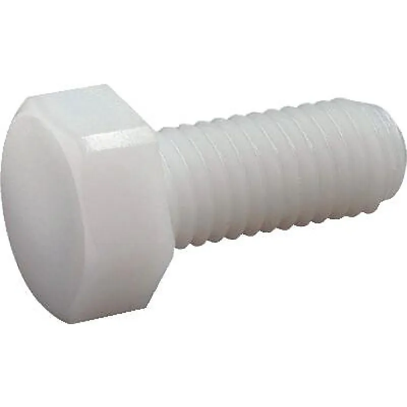 Produit De Marque Vis à tête hexagonale – filetage métrique – nylon