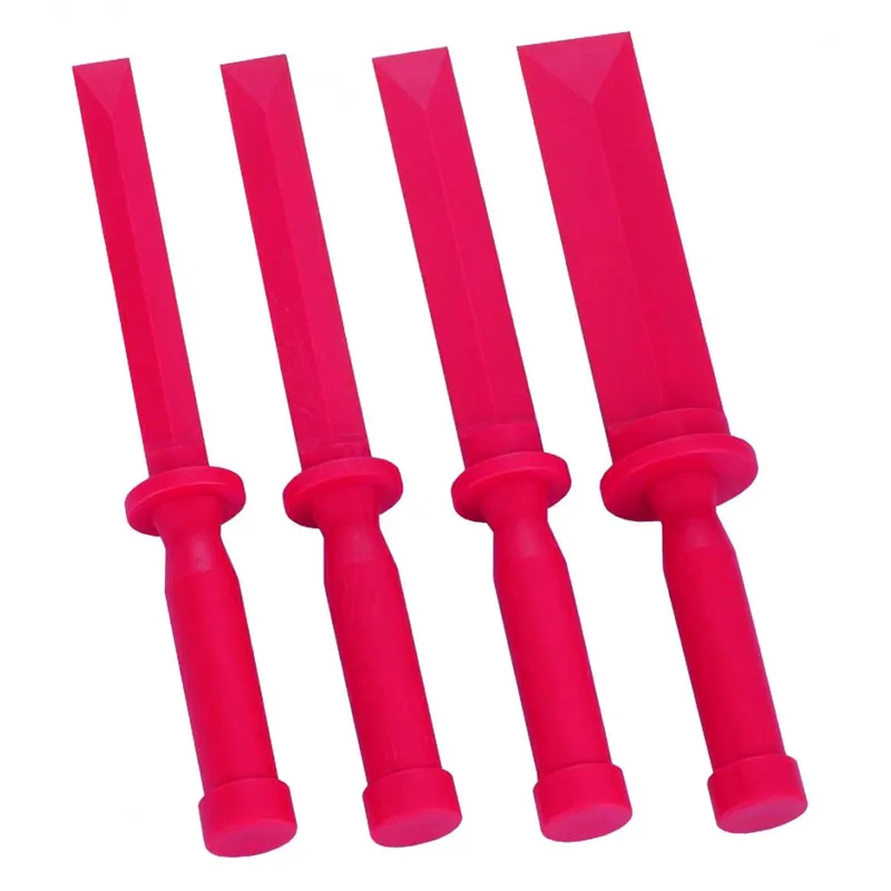 Offre Exclusive Jeu de burins plats souples en polypropylène – 4 pièces