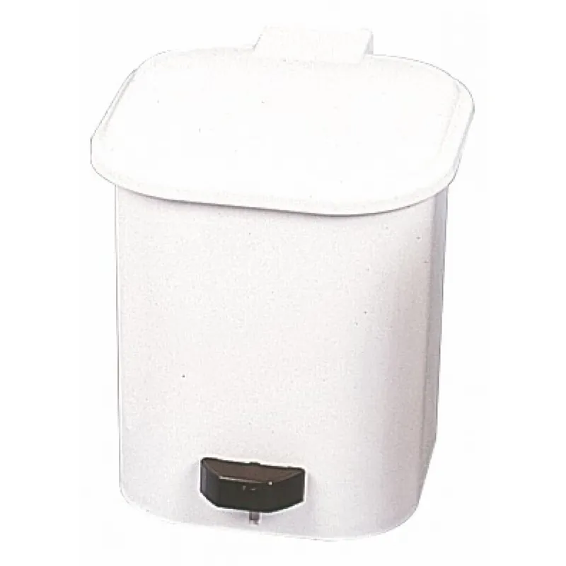 Nouveauté Poubelle 1 seau – plastique blanc