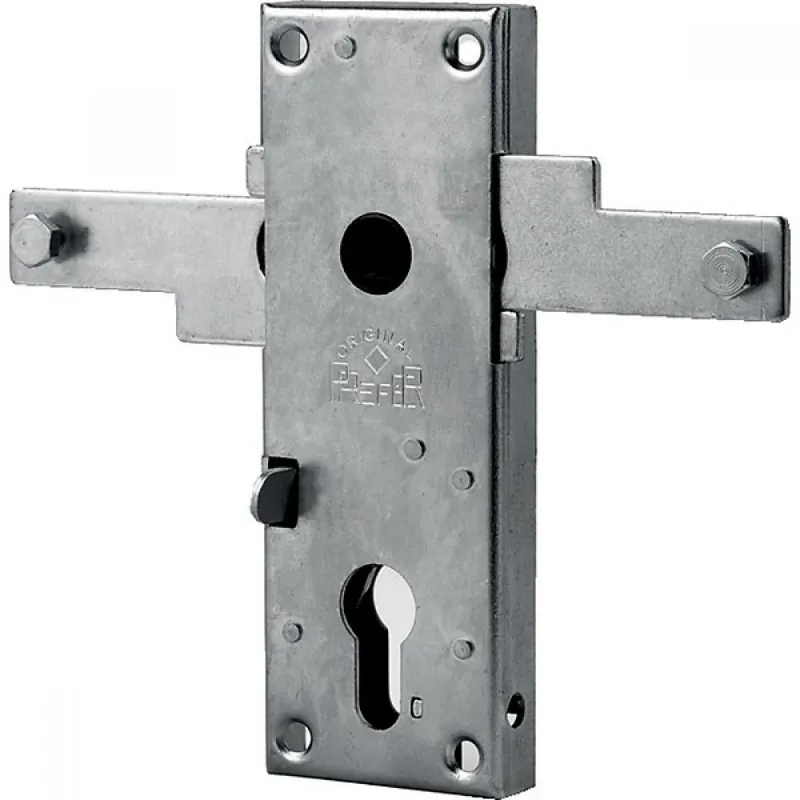 Serrure verticale porte basculante garage – cylindre européen – Prefer Prix Bas