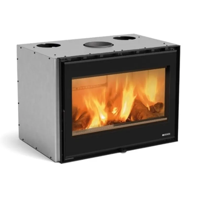 Insert à bois 80 cm avec vue panoramique – 12,4 kW – INSERTO 80 WIDE.16 Promotion