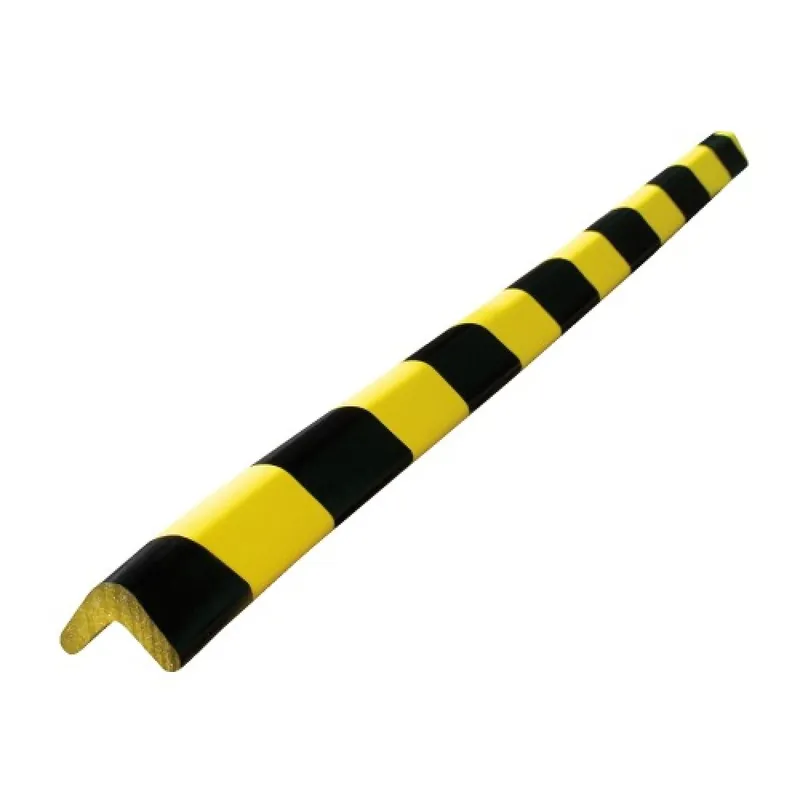 Protection d'angle en mousse – coloris jaune / noir – 75 x 3 x 3 cm Marque