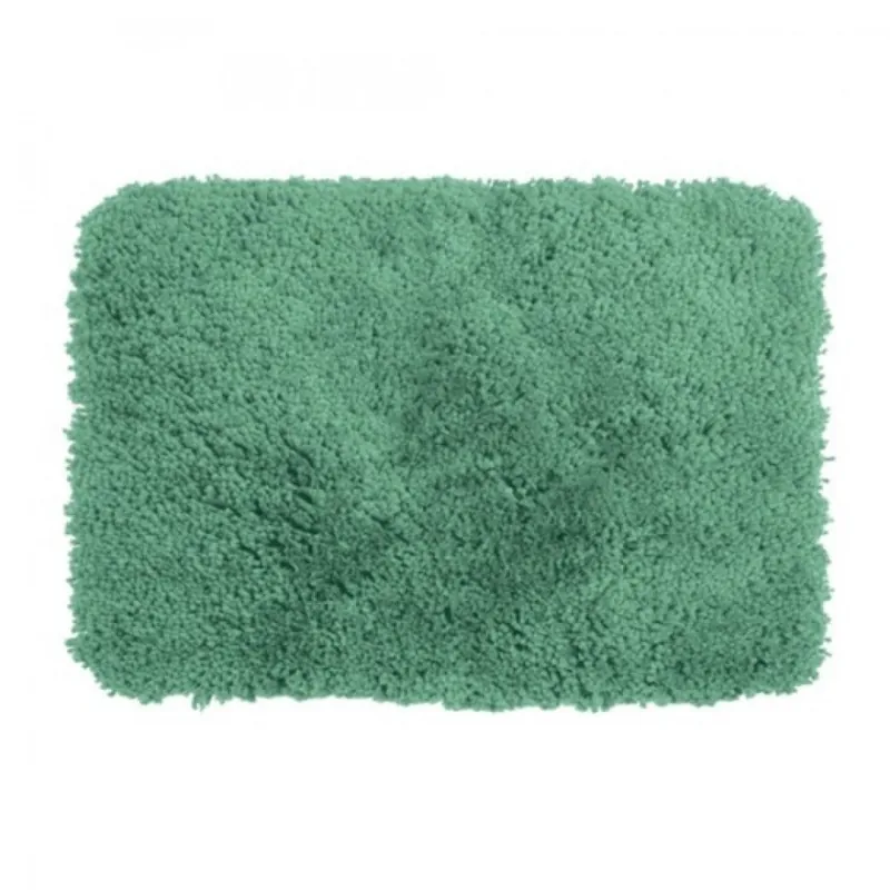 Tapis de bain – 70x120cm – Vert Basil – Microfibre – antidérapant – Highland Produit De Marque