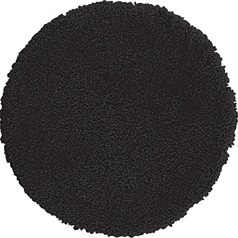 Tapis de bain – 60cm – Noir – Microfibre – antidérapant – Highland Paiement Sécurisé