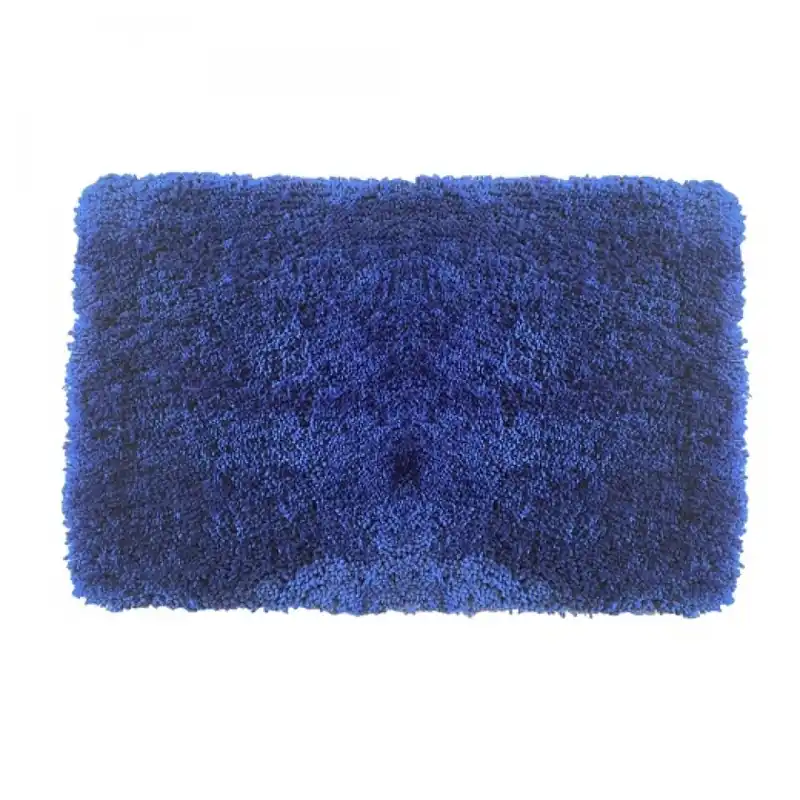 Tapis de bain – 60x90cm – Bleu Marine – Microfibre – antidérapant – Highland Achetez Aujourd’hui