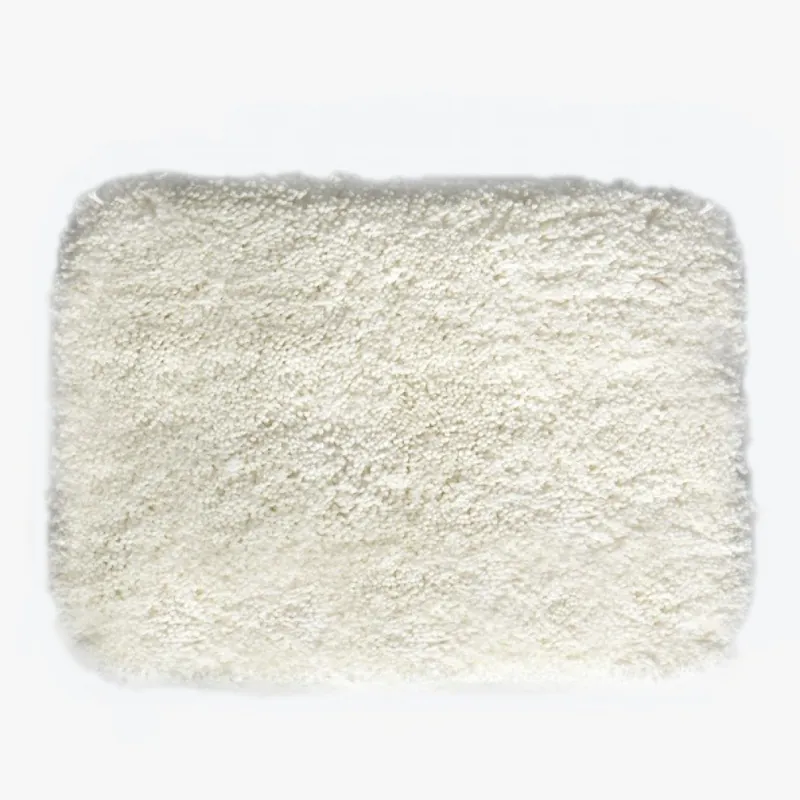 Tapis de bain – 55x65cm – Blanc – Microfibre – antidérapant – Highland Commander Maintenant