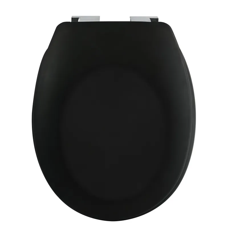 Must-Have Abattant WC – Thermo dur – avec Frein de chute – NEELA – Noir mat