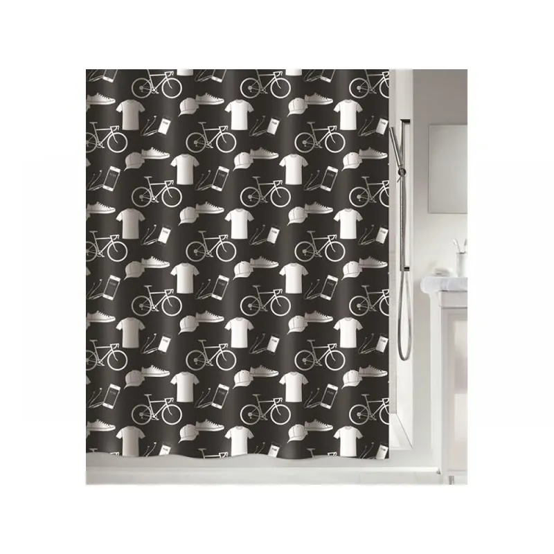 Meilleur Prix Rideau de douche – Polyester -180 X 200cm – Patchwork
