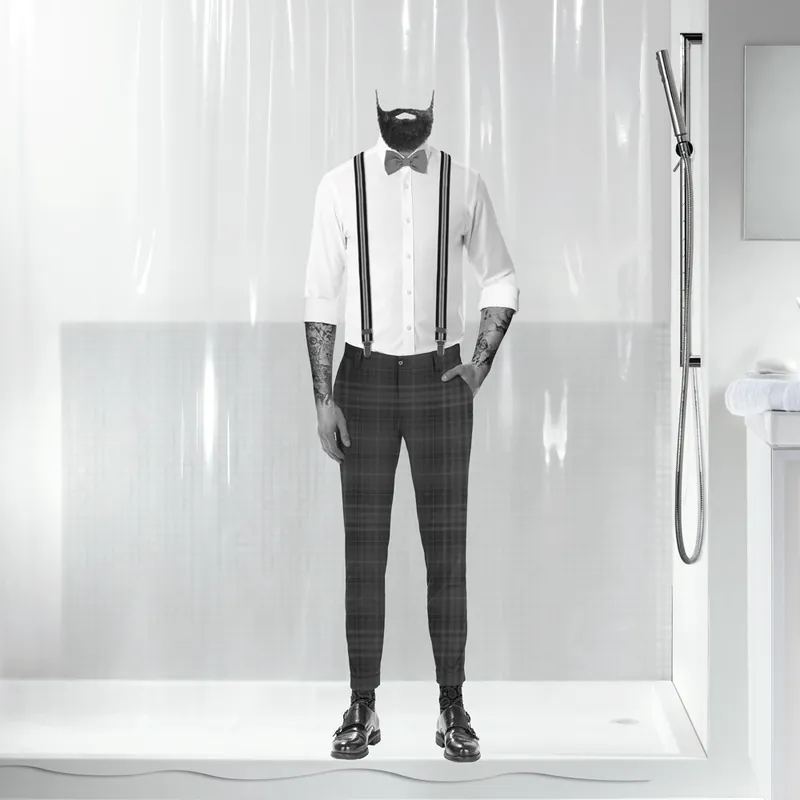 Rideau de douche – Peva – 180x200cm – Dandy Expédition Rapide
