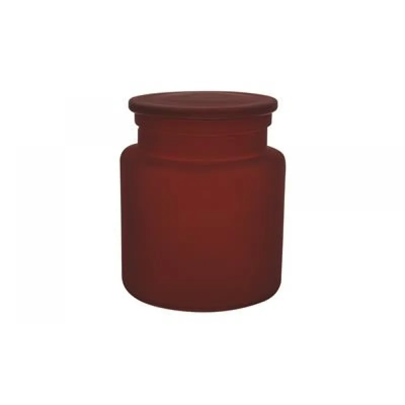 Boite de rangement - en verre - bordeaux bleu ou Rose - Yoko Nouveauté