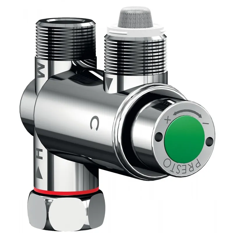 Régulateur thermostatique avec arrivées opposées - Minitherm Commande En Gros