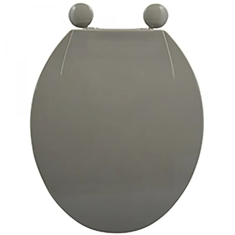 Satisfait Ou Remboursé Abattant WC – Polypropylène – Charnières PS – Taupe